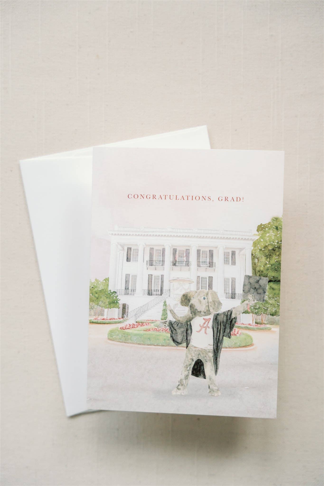 "Congratulations, grad!" Alabama Graduation Greeting Card