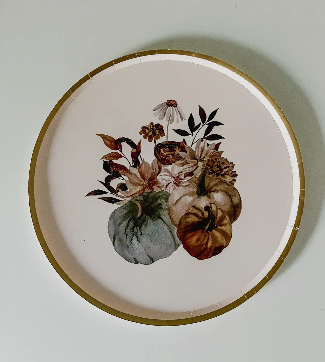 Pumpkin Harvest Plates