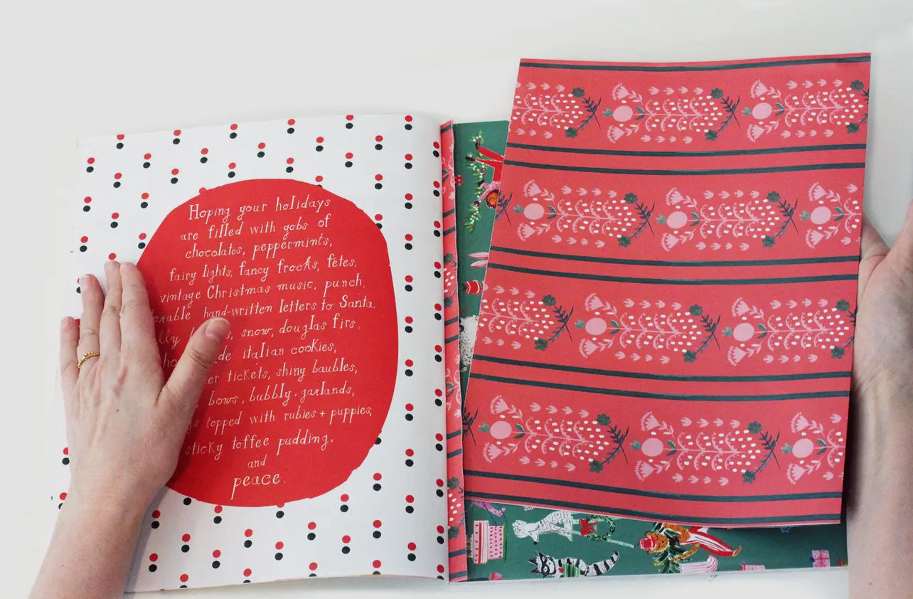 Wrapping Paper Book