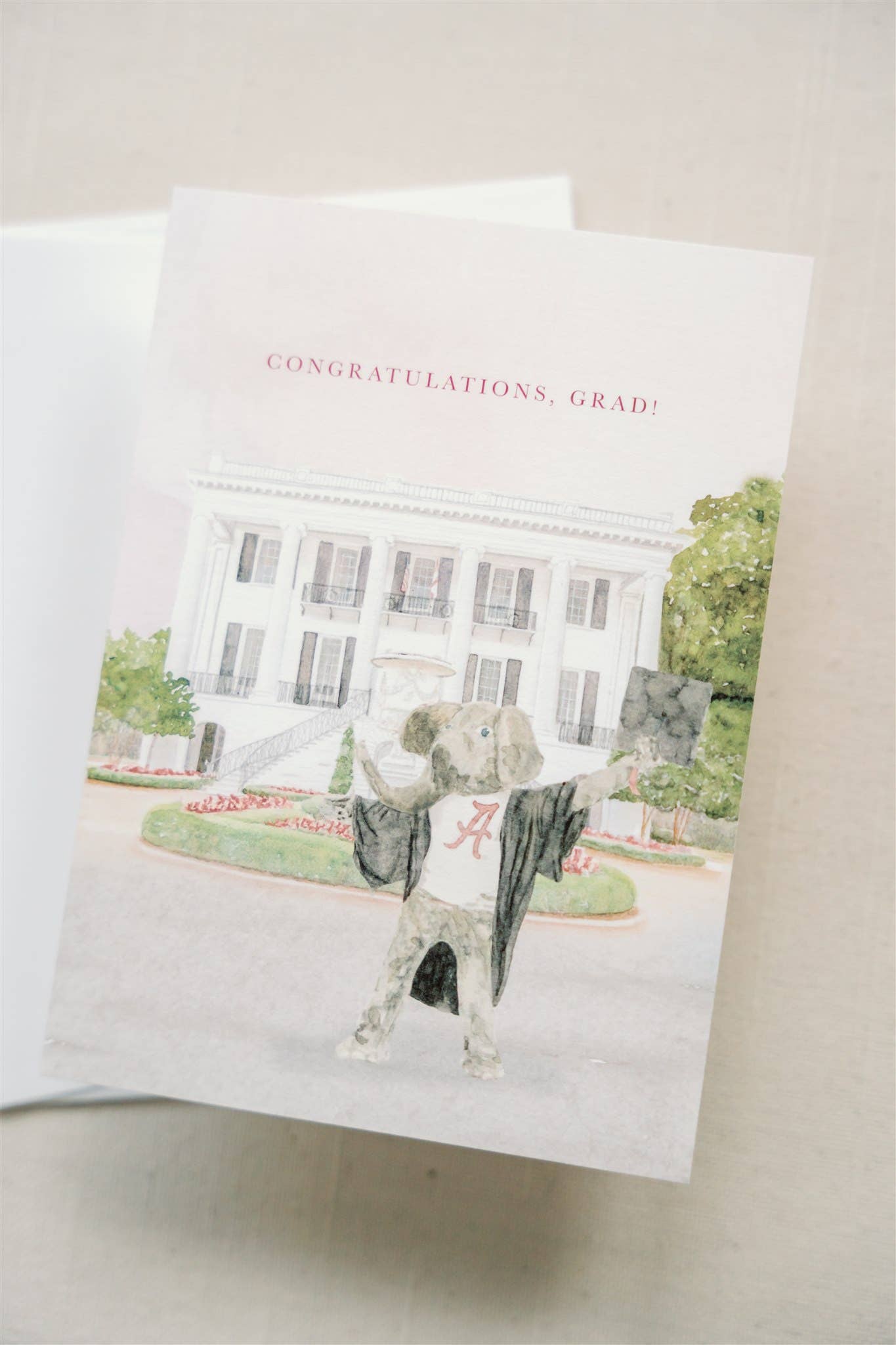 "Congratulations, grad!" Alabama Graduation Greeting Card