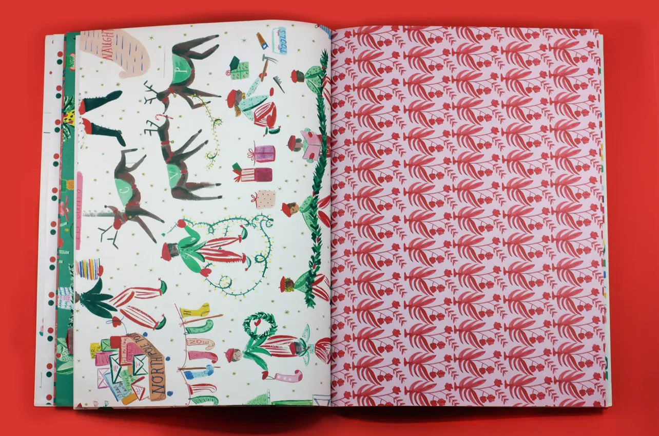 Wrapping Paper Book