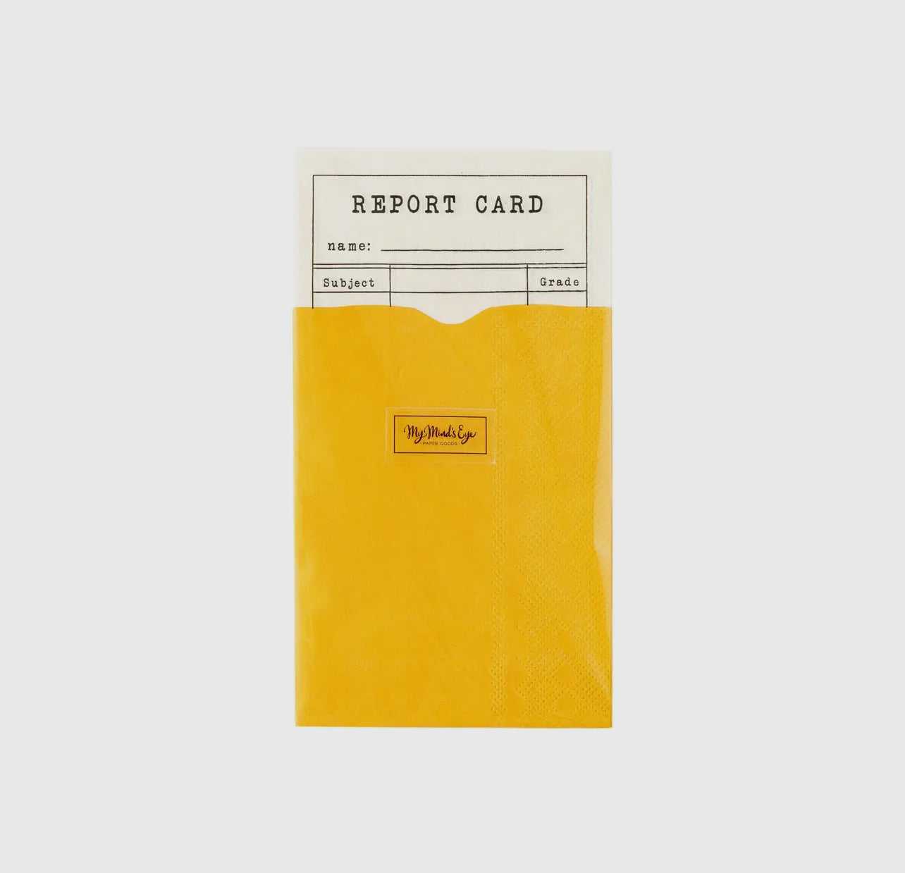 Report Card Napkins