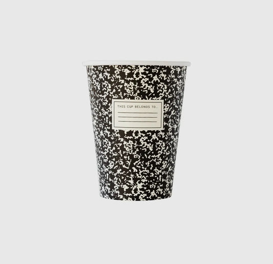 Composition Notebook Cups