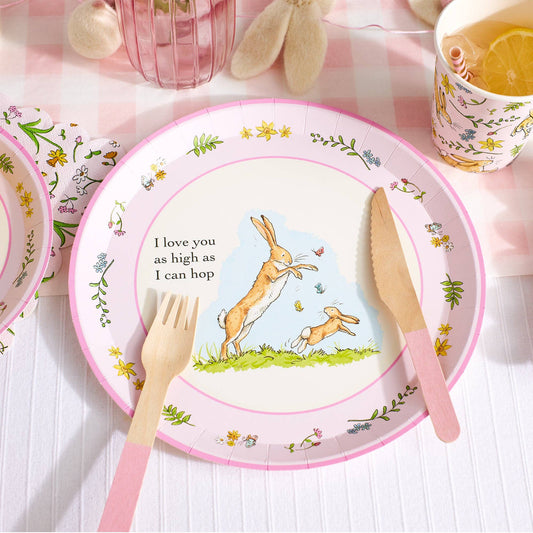 Guess How Much I Love You Pink Small Plates