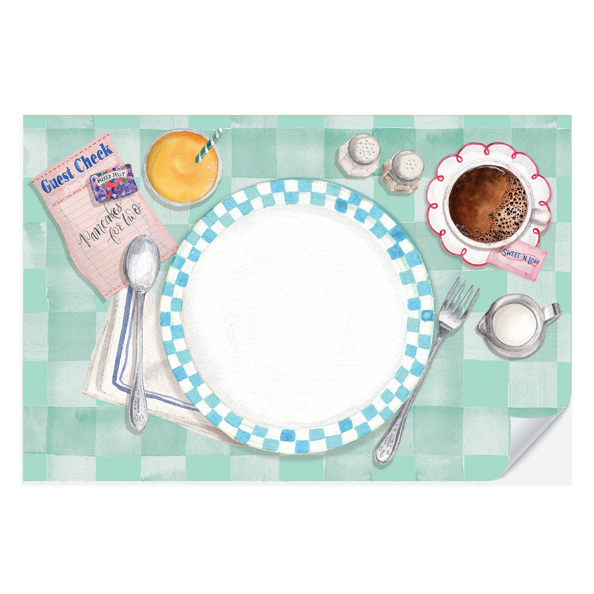 Breakfast Diner Paperscape Box