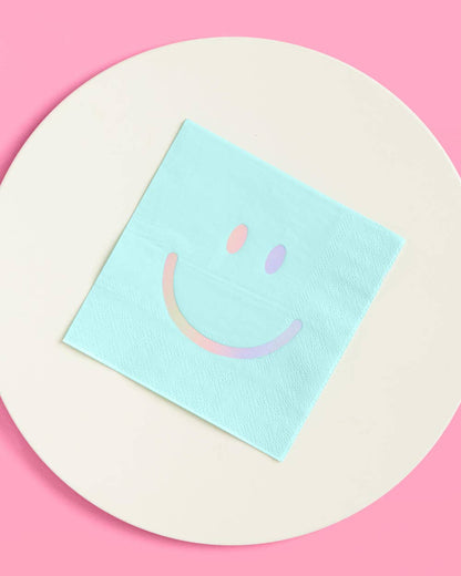 Smiley Pastel Napkins