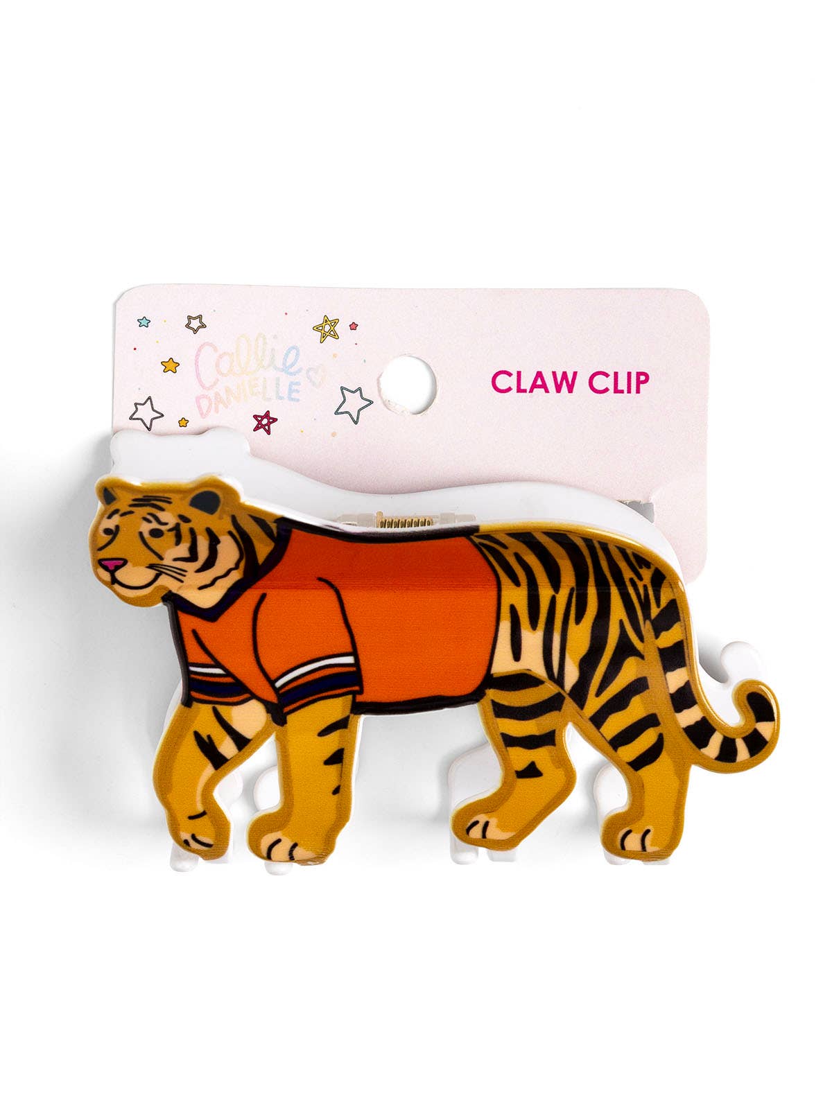 Auburn Football Game Day Claw Hair Clip