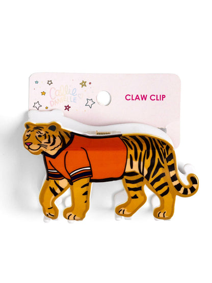 Auburn Football Game Day Claw Hair Clip