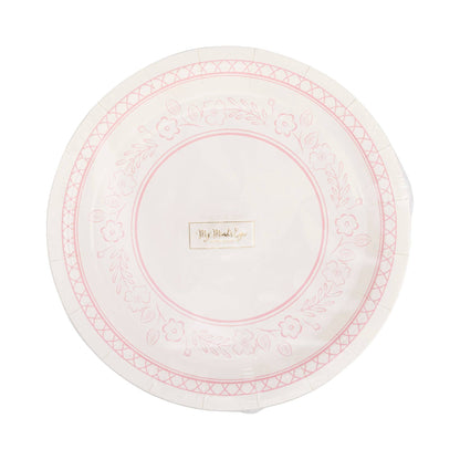 Pembroke Small Pink Floral Plates