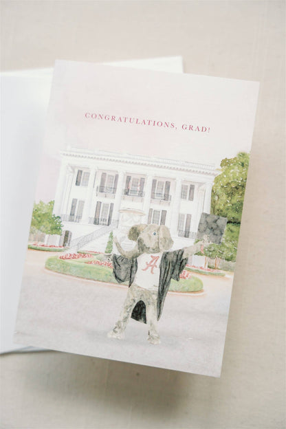 "Congratulations, grad!" Alabama Graduation Greeting Card