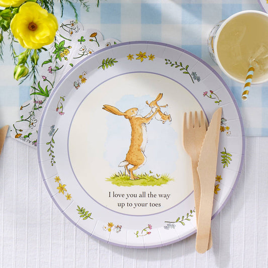 Guess How Much I Love You Blue 7.25" Plates