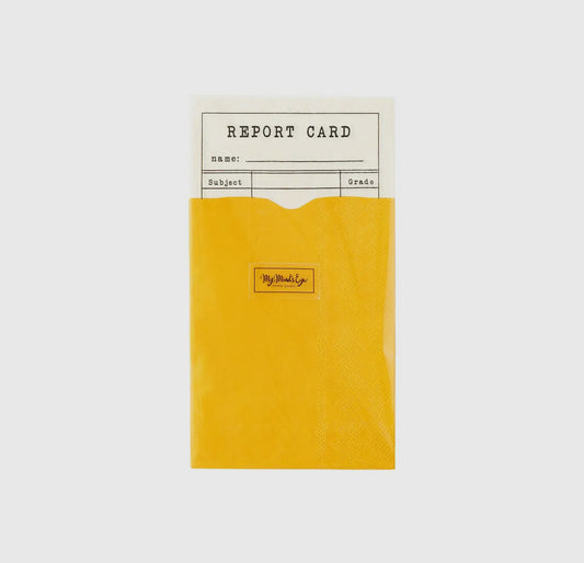 Report Card Napkins