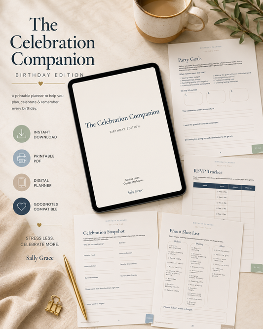 The Celebration Companion | Birthday Edition - DOWNLOAD