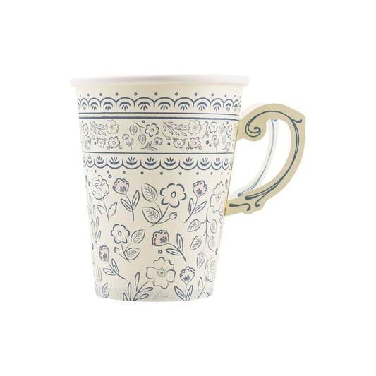 Blue Pembroke Party Tea Cups