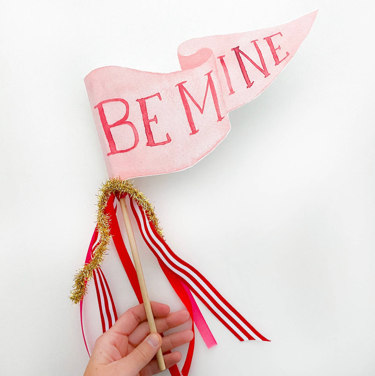 valentines pennant
