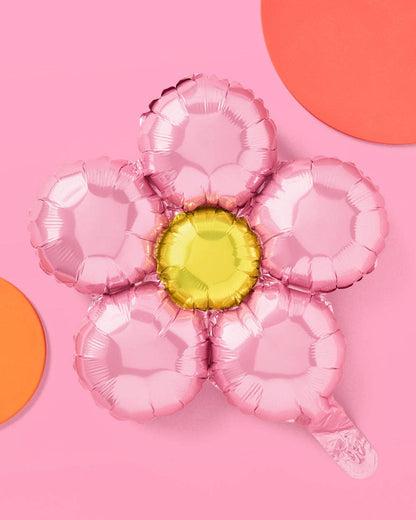 Pink Flower Balloons