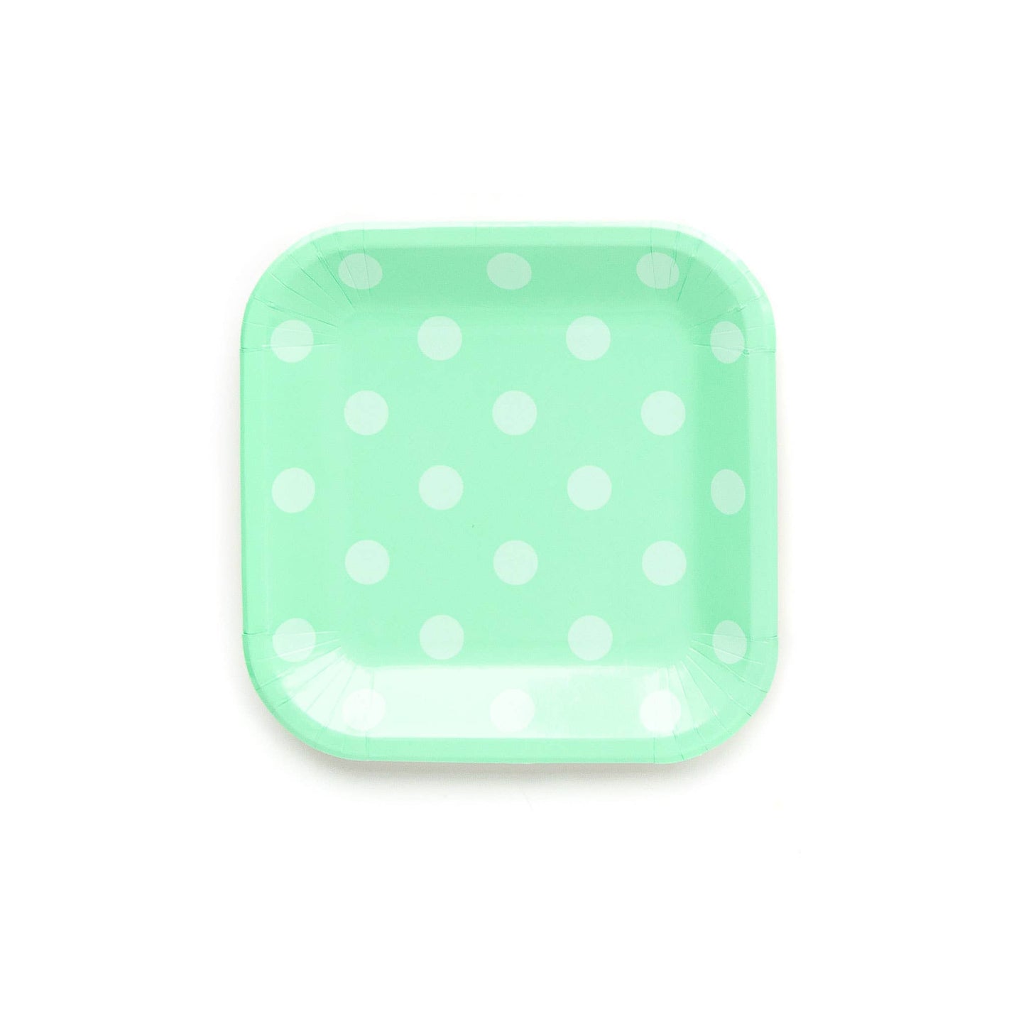Basic Multi Polka Dot 9" Plates