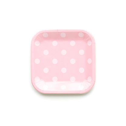 Basic Multi Polka Dot 9" Plates